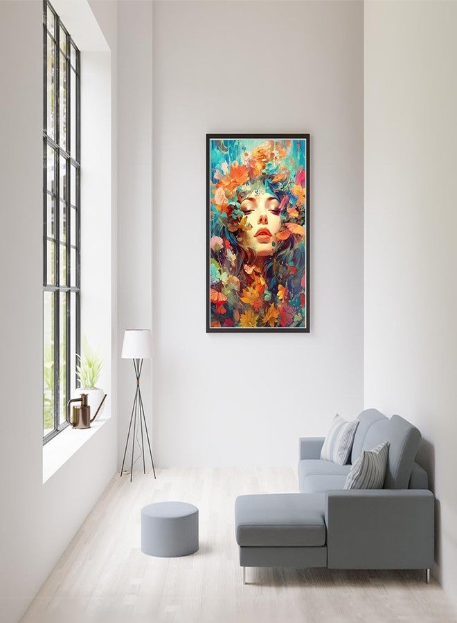 TREXEE DIY Paint by Numbers Kit For Adults & Kids(16x20 inch) Canvas Romantic Fairy DIY Oil on Canvas DIY Acrylic Painting Kit for Adults and Kids Beginners DIY Oil PNB Painting Wall Decor Paint Modern Home Decor (Frameless) - Image 5